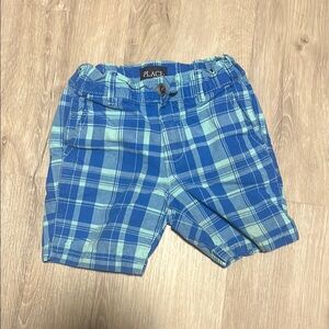 4/$30 Blue Plaid Shorts